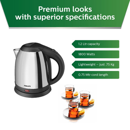 Philips HD9303/02 1.2-Litre Electric Kettle (Multicolor)