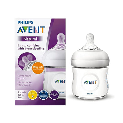 Philips Avent Natural Response Baby Bottle 125ml – Single Pack Model SCY900/01