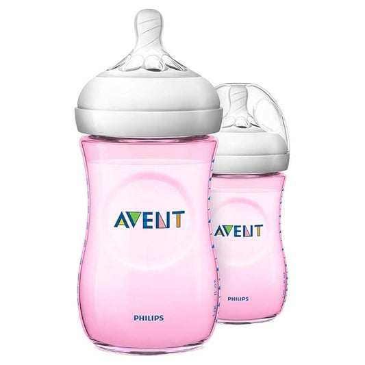 Philips Avent Natural Response 3.0 Baby Feeding Bottle 260ml – Pink | Model SCY903/11